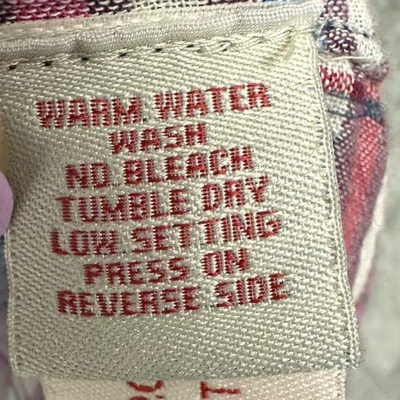 Carbon2Cobalt Size M Mens Blue Multicolor Speck Long Sleeve Button Down Shirt - Picture 4 of 7